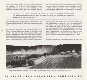 Page from catalogue from The Global Menu